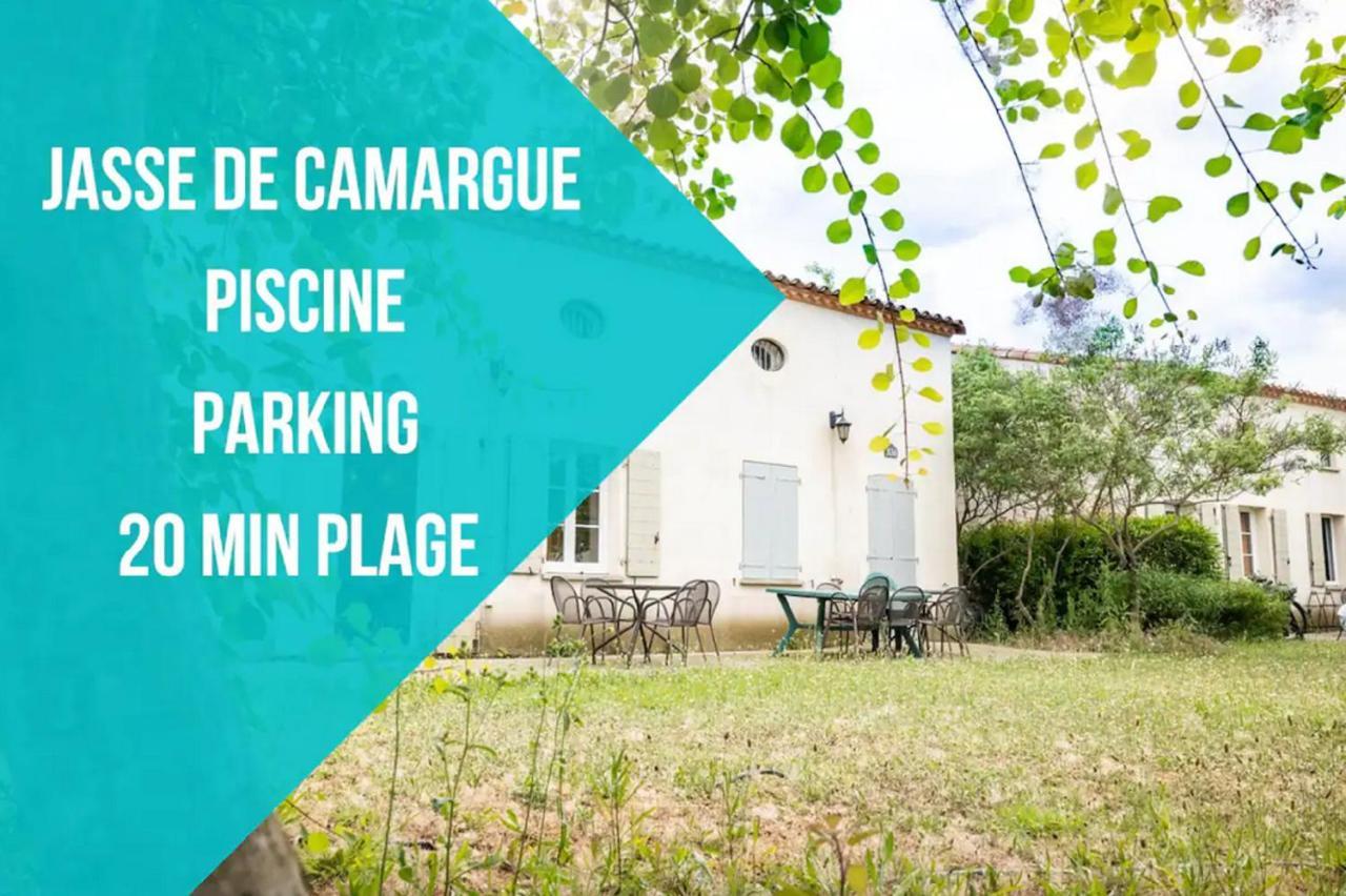 Jasse Camarguaise 535 - Piscine Clim Parking Famille - Top Pros Servicesconciergerie Villa แกลลาเกอ-เลอ-มองต์เทอร์ ภายนอก รูปภาพ